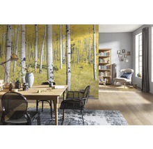 Fototapete Vlies SH069-VD4 Stefan Hefele Ed 1 Orange Forest 4-tlg. 400 x 250 cm