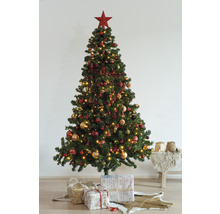 Geschmückter Weihnachtsbaum mit Geschenken