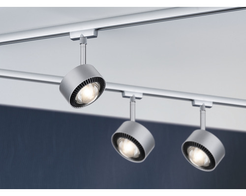 Paulmann URail LED Spot 8W 498 lm 2700 K warmweiß Aldan chrom/matt 230V