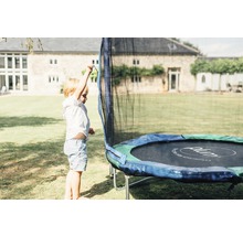 Trampolin plum Junior mit Sicherheitsnetz Ø 140 cm pink-blau