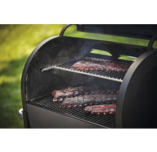 Weber Holzpelletgrill Smoke Fire EX 4 GBS 109 x 84 x 157 cm schwarz inkl. Weber Connect-Technologie, Gourmet BBQ System (GBS) Grillrost und SmokeBoost-Funktion