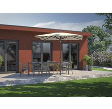 Sonnenschirm Marktschirm Sarry Soluna 250 x 250 cm Polyester (PES) ecru-thumb-3