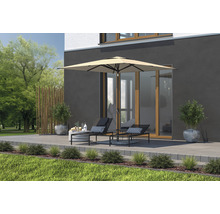 Sonnenschirm Marktschirm Sarry Soluna 250 x 250 cm Polyester (PES) ecru-thumb-2
