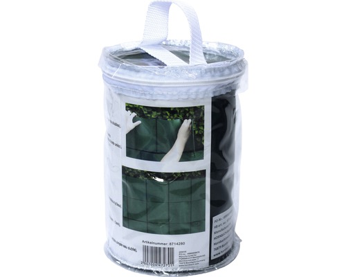 Verpackte Sichtschutzmatte für den Garten