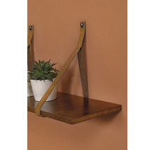 Regalträger Duraline 500x30 mm Leder cognac 1 Stück