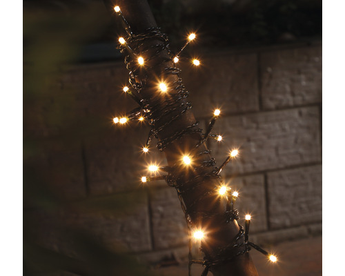 Lichterkette Lafiora 4,7 m + 0,5 m Zuleitung 48 LEDs Lichtfarbe warmweiß inkl. Timer und Dimmer Lichterkette Lafiora 4,7 m + 0,5 m Zuleitung 48 LEDs Lichtfarbe warmweiß inkl. Timer und Dimmer