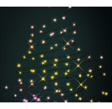 Weihnachtsbaumförmige Lichterkette
