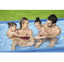 Aufstellpool Framepool Bestway Family eckig 259x170x61 cm ohne Zubehör blau