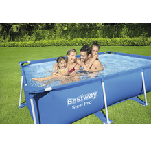 Aufstellpool Framepool Bestway Family eckig 259x170x61 cm ohne Zubehör blau