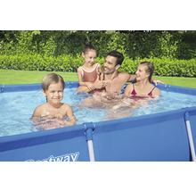 Aufstellpool Framepool Bestway Family eckig 259x170x61 cm ohne Zubehör blau