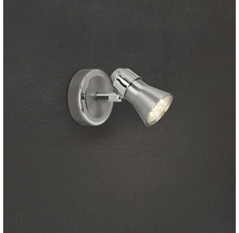 LED Wandspot 2,5W 250 lm 3000 K B 11 cm eisen/chrom