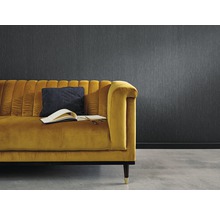 Vliestapete 10004-15 GMK Fashion for Walls Uni schwarz Glitzer