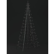 Dekorativer, kegelförmiger Weihnachtsbaum mit Lichtern für den Innen- und Außenbereich.