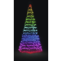Dekorativer Weihnachtsbaum mit farbiger LED Beleuchtung