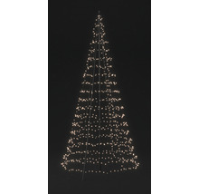 Dekorativer Weihnachtsbaum mit Beleuchtung für den Außenbereich