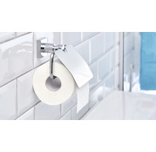 tesa Toilettenpapierhalter HUUK mit Deckel chrom-thumb-2