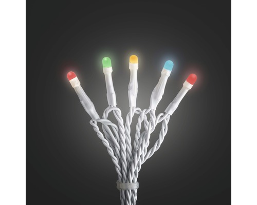 LED Lichterkette mit farbigen Lichtern