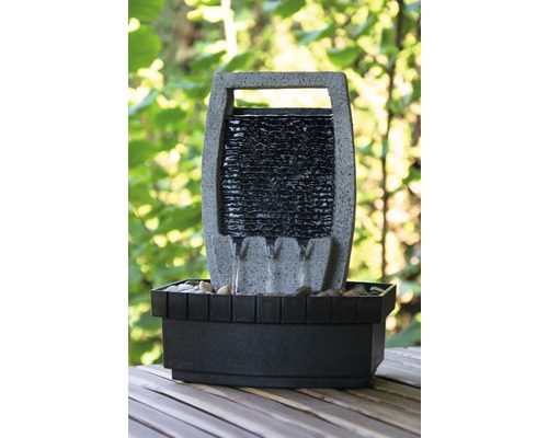 Dekorativer Zimmerbrunnen mit Wasserfall für den Innenbereich