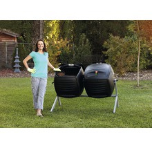 Twin-Komposter 380 Liter inklusive Stahlgestell-thumb-2 Twin-Komposter 380 Liter inklusive Stahlgestell-thumb-2