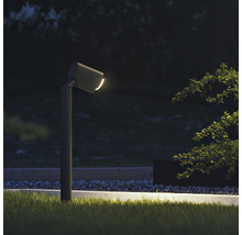 Steinel LED Sensor Strahler 7,9W 512 lm 3000 K warmweiß per App steuerbar Spot Way SC anthrazit-thumb-4