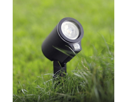 Gartenstrahler zur Bodenmontage im Gras