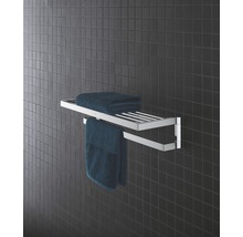 Badetuchhalter GROHE Selection Cube 60 cm mit Ablage chrom 40804000-thumb-1