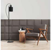 Wandkissen Fancy taupe Gewebte-Optik 30 x 30 cm-thumb-0
