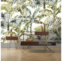 Fototapete Vlies 485851 Florentine III Palmen grün 8-tlg. 300 x 400 cm