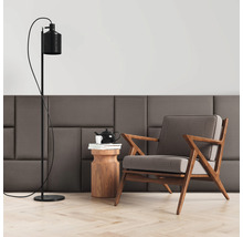 Wandkissen Fancy taupe Gewebte-Optik 30 x 60 cm-thumb-6