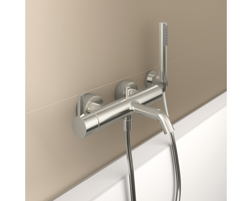 Aufputz-Badewannenarmatur mit Handbrause