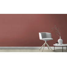 Vliestapete 688061 Tropical House Uni rot