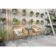 Muster zu Feinsteinzeug Terrassenplatte Antiquus Gris