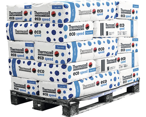 Palette mit Säcken Thermozell Eco Speed Estrich