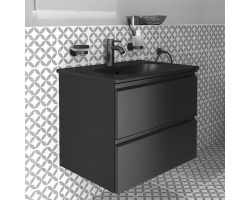 Waschtischunterschrank mit zwei Schubladen im Badezimmer