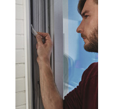 Fliegengitter für Fenster tesa Insect Stop Comfort anthrazit ohne Bohren 130x150 cm-thumb-8