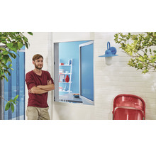 Fliegengitter für Fenster tesa Insect Stop Comfort anthrazit ohne Bohren 130x150 cm-thumb-10