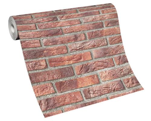 Tapetenrolle mit Ziegelsteinmuster