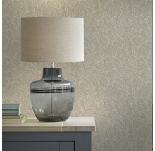 Vliestapete 113340 Laura Ashley Barley Blätter Beige