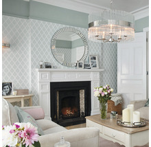 Vliestapete 113376 Laura Ashley Florin Grün