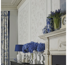 Vliestapete 113391 Laura Ashley Oriental Weiss