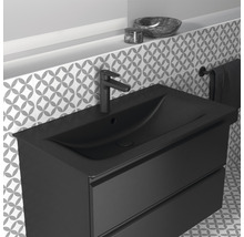 Ideal Standard Möbelwaschtisch Connect Air 84 x 46 cm schwarz matt E0279V3