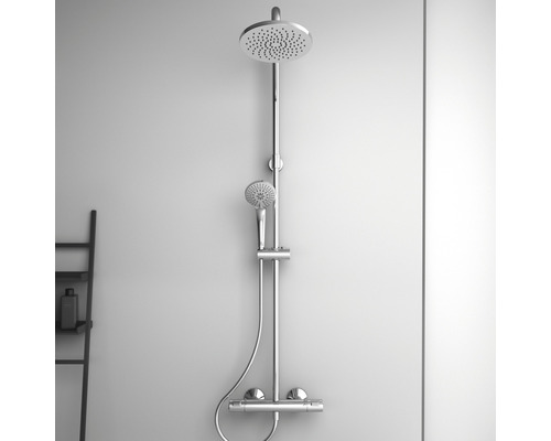 Duschsystem mit Kopfbrause und Handbrause