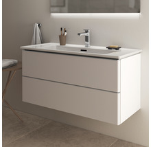 Waschtischunterschrank Ideal Standard Adapto BxHxT 49 x 45 cm x 101 cm Frontfarbe weiß glänzend glanz T4297WG-thumb-3