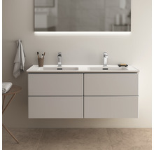 Waschtischunterschrank Ideal Standard Adapto BxHxT 121 x 49 cm x 45 cm Frontfarbe weiß glänzend glanz T4298WG-thumb-2