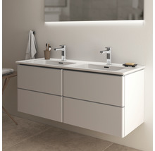 Waschtischunterschrank Ideal Standard Adapto BxHxT 121 x 49 cm x 45 cm Frontfarbe weiß glänzend glanz T4298WG-thumb-3