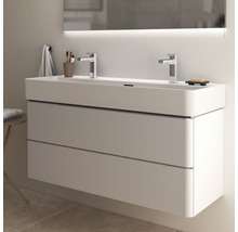 Modernes Badezimmer mit Doppelwaschtisch und Unterschrank