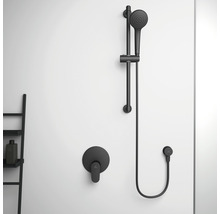 Brausegarnitur mit Handbrause, Brausestange und Thermostatarmatur für die Dusche