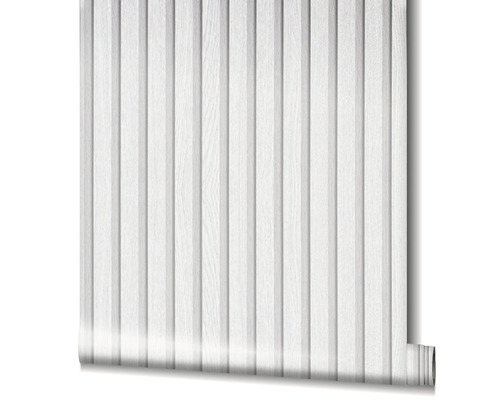 Tapetenrolle mit Holzpaneel Optik