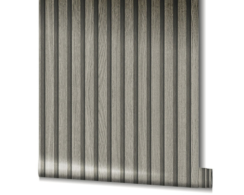 Tapetenrolle mit Holzpaneel-Optik