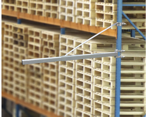 Palettenregal mit Anfahrschutz